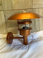 Brilliant – Vintage buitenwandlamp – Koperkleur, Ophalen, Staal, Wandlamp, Waterbestendig