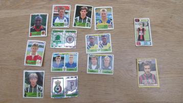 11 stickers '95 - 1 st. football 75 - 1 st. football 83 beschikbaar voor biedingen