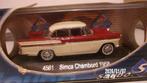 SIMCA CHAMBORD 58.SOLIDO 1/43 VITRINE & SURBOITE, Enlèvement ou Envoi, Comme neuf, Voiture, Solido