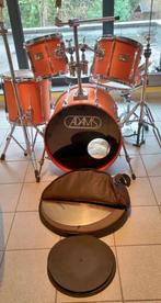 Drumstel Adams 3000 + dempers + Istanbul Mehmed symbalen, Musique & Instruments, Batteries & Percussions, Enlèvement, Comme neuf