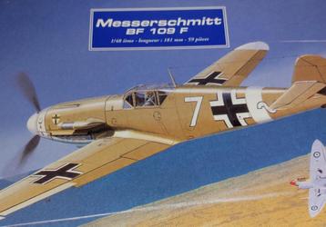 Messerschmitt BF 109 F - 1/48 - Heller, Neuf, Plus grand que 1:72, Enlèvement ou Envoi, Heller