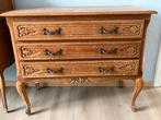Commode met 3 laden, Huis en Inrichting, 3 of 4 laden, Ophalen, Gebruikt, Eikenhout