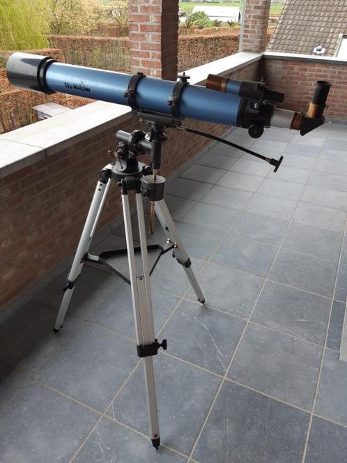 telescoop Sky-watcher 90/910, TV, Hi-fi & Vidéo, Matériel d'optique | Télescopes, Utilisé, Télescope réfracteur (lentilles), 80 à 200 mm