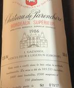 Magnum fles Bordeaux 1996, Comme neuf, Enlèvement ou Envoi, Vin rouge