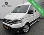 Volkswagen Crafter Bestel 30 2.0 TDI L3H2 Highline LED Trekh, Auto's, Gebruikt, 4 cilinders, Volkswagen, Wit