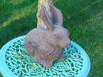 statue d un lapin en fonte pat brun-rouillé ., Animal, Enlèvement ou Envoi, Métal, Neuf