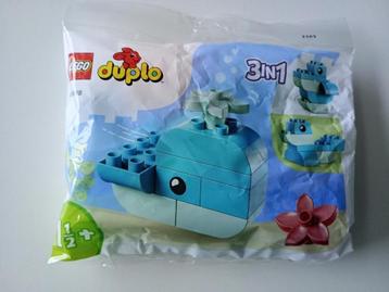 nieuwe lego duplo 30648 : walvis, Enlèvement ou Envoi, Neuf, Ensemble complet, Duplo