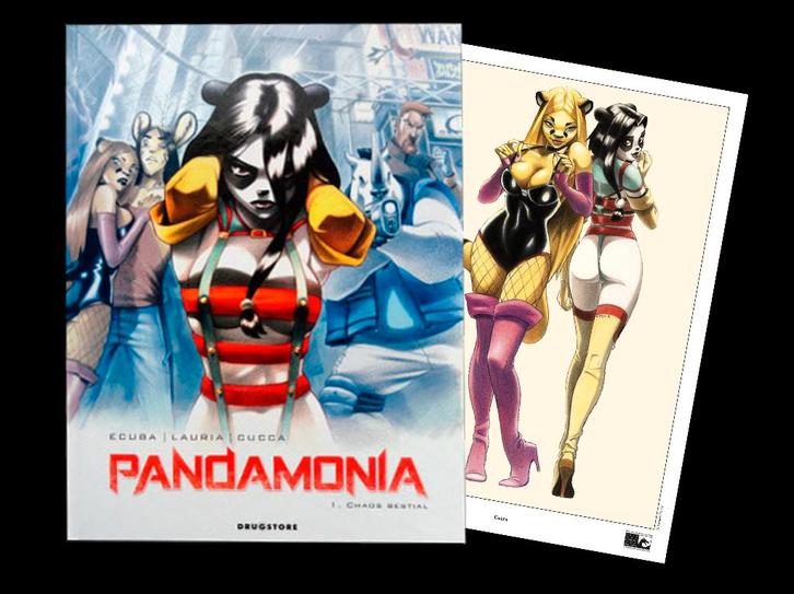 Pandamonia T1 + XL - Chaos bestial - Cucca - EO2011, Livres, BD, Envoi