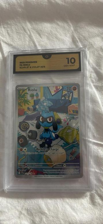 Pokemon: riolu beschikbaar voor biedingen