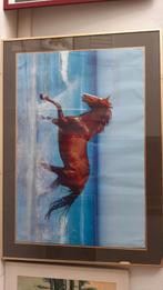 Mooie kader van een paard 105 x 78 cm, Ophalen of Verzenden