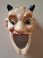 Vintage Devil Head Ashtray Smoking Nose (1950 Porselijn), Enlèvement ou Envoi