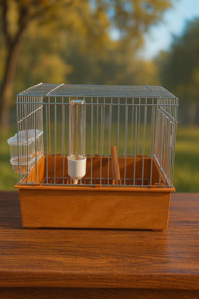 NIEUW Zangkooi - Transport Kooi - Baby Kooi 24x16x20cm, Dieren en Toebehoren, Vogels | Toebehoren, Ophalen