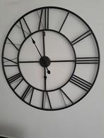 Grote klok wandklok metaal 80cm, Ophalen of Verzenden, Nieuw