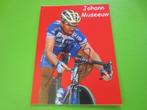 wielerkaart team quick step johan museeuw   signe, Sport en Fitness, Verzenden, Zo goed als nieuw