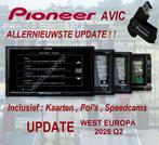 Pioneer AVIC USB Update west europa 2025 Q2, Verzenden, Update, Pioneer usb Updates