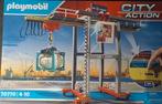 PLAYMOBIL 70770 Cargo Portaalkraan met container, Enfants & Bébés, Jouets | Playmobil, Comme neuf, Enlèvement ou Envoi