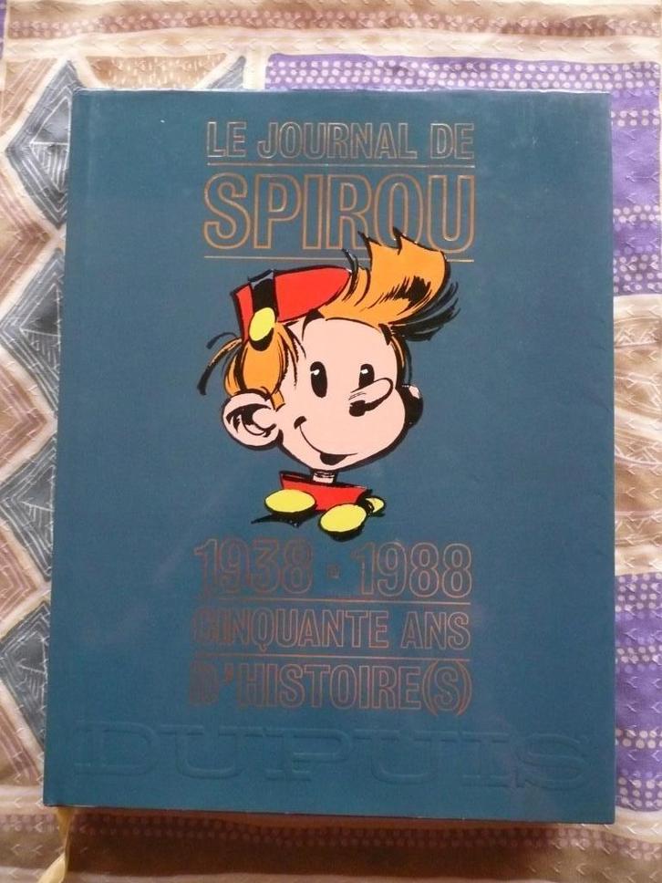 Le journal de Spirou 1938-1988 cinquante ans d'histoire(s), Livres, BD, Utilisé, Une BD, Enlèvement ou Envoi