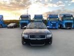 Audi A4 S line Cabrio/2 L/Bennzine/2005/156000.km, Zwart, Cabriolet, Elektrische ramen, A4