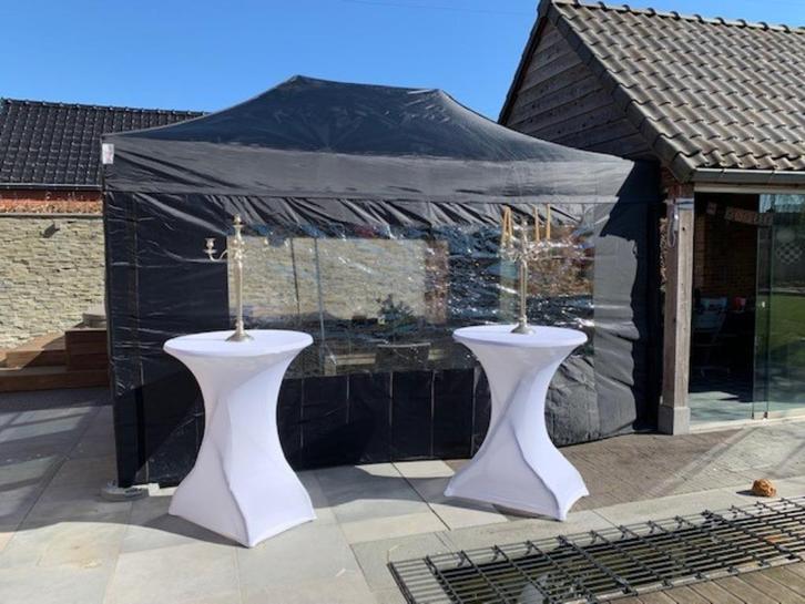 Vouwtent / Partytent huren (3 x 4,5 of 6 x 4,5 of 3 x 9), Tuin en Terras, Partytenten, Nieuw, Partytent, 2 meter of meer, Minder dan 5 meter