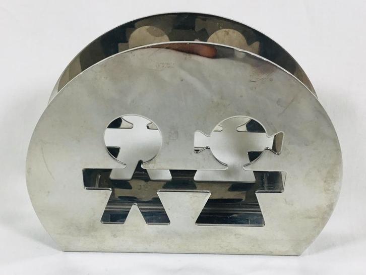 Alessi Girotondo design servetten briefhouder King-Kong, Antiek en Kunst, Kunst | Designobjecten, Ophalen of Verzenden