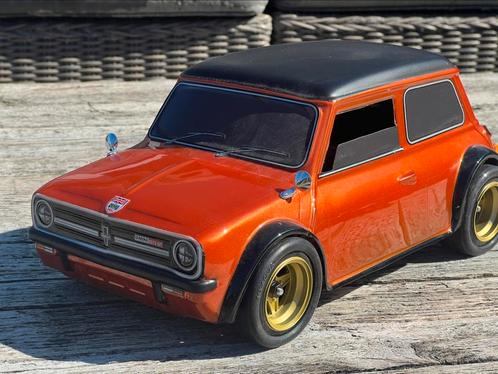 Tamiya M01/M02 Mini 1275 GT, Hobby en Vrije tijd, Modelbouw | Radiografisch | Auto's, Zo goed als nieuw, Auto onroad, Elektro