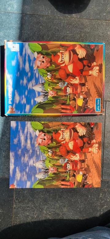 Puzzel 99 donkey kong aap met vliegende biggen, Enlèvement ou Envoi, Comme neuf