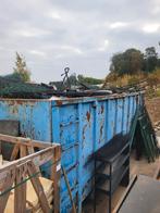 Container gevuld met ijzer, Ophalen