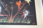 Congolees schilderij jaren 1960, Antiek en Kunst, Kunst | Schilderijen | Klassiek, Ophalen of Verzenden