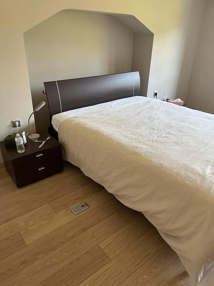 2-persoonsbed 160x200cm, Huis en Inrichting, Slaapkamer | Complete slaapkamers, Gebruikt, Tweepersoons, Ophalen