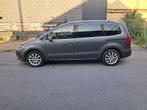 Volkswagen Sharan 2.0tdi, Auto's, Volkswagen, Euro 5, Monovolume, Zwart, Leder