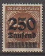 Duitse Rijk 1923 nr 294*, Postzegels en Munten, Verzenden, Duitse Keizerrijk