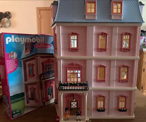 Playmobil herenhuis + extra verdiep + kamers + extra’s, Kinderen en Baby's, Speelgoed | Playmobil, Zo goed als nieuw, Ophalen of Verzenden