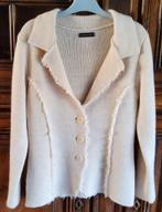 Nieuw gebreid damesvest - Maat : M.; Kleur: beige, Kleding | Dames, Truien en Vesten, Ophalen, Nieuw, Maat 38/40 (M), Beige