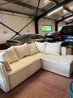 Canapé tissu bouclette beige, Maison & Meubles, Enlèvement