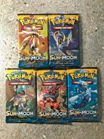 Sun and moon SEALED booster pack random art, Ophalen of Verzenden, Nieuw, Booster, Foil