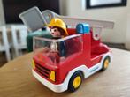 Playmobil brandweerwagen, Kinderen en Baby's, Speelgoed | Playmobil, Ophalen of Verzenden, Zo goed als nieuw
