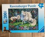 Puzzel Ravensburger eenhoorn 200xxl 8+, Hobby en Vrije tijd, Minder dan 500 stukjes, Ophalen of Verzenden, Legpuzzel, Zo goed als nieuw