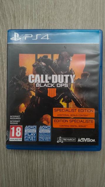 CALL Of DUTY PS4 beschikbaar voor biedingen