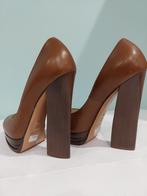 492C* Casadei - sexy bruine pumps met hakken van 13 cm (36), Kleding | Dames, Pumps, Bruin, Verzenden, Nieuw
