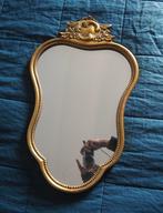 Ancien Miroir, Ovale, Moins de 50 cm, Enlèvement, Moins de 100 cm