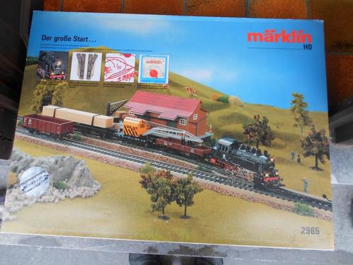 Boîte train MARKLIN n 2965 + pièces supplémentaires MARKLIN, Hobby & Loisirs créatifs, Trains miniatures | HO, Utilisé, Rails
