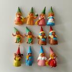 David de Kabouter vintage figuurtjes speelgoed pvc poppetjes, Ophalen of Verzenden, Gebruikt