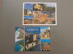 Ansichtkaarten Alanya Burcht en Haven Turkije / 2x, Collections, Cartes postales | Thème, Affranchie, 1980 à nos jours, Envoi