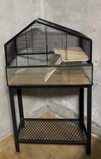 Hamsterverblijf incl. Tafel, Ophalen, Kooi, Minder dan 75 cm, Zo goed als nieuw
