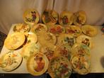 Mooie partij van 38 bamboe Borden, Antiek en Kunst, Curiosa en Brocante, Ophalen of Verzenden