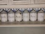 6 Pots à épices en émail, Ophalen