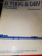 À Tune a Day, fluit. Dwarsfluit deel 1, 1971 Nederlandstalig, Muziek en Instrumenten, Ophalen of Verzenden, Gebruikt, Les of Cursus