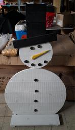 Houten sneeuwman, Hobby en Vrije tijd, Ophalen, Zo goed als nieuw