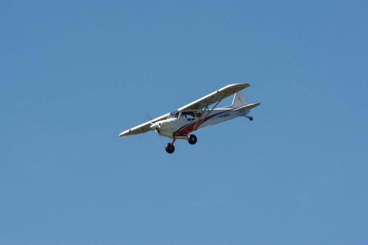 Cubcrafter - XCUB 60CC - Hangar 9, Hobby en Vrije tijd, Modelbouw | Radiografisch | Vliegtuigen, Gebruikt, Benzine, Ophalen