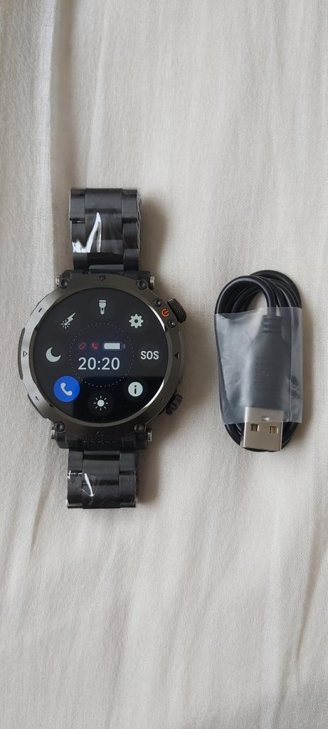 Smartwatch Bluetooth sport mode gezondheid monitor NIEUW!, Handtassen en Accessoires, Smartwatches, Nieuw, Afstand, Calorieverbanding